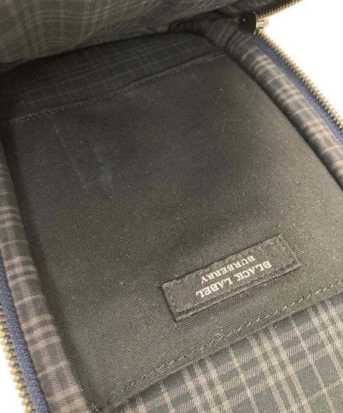 BURBERRY BLACK LABEL（バーバリーブラックレーベル）BURBERRY BLACK LABEL (バーバリーブラックレーベル) ショルダーバッグ バディバッグ ブラックの古着・服飾アイテム