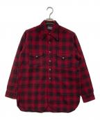 PENDLETONペンドルトン）の古着「40's～50's オンブレボードシャツ」｜レッド