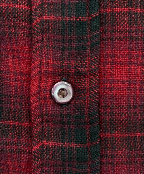 PENDLETON（ペンドルトン）PENDLETON (ペンドルトン) 40's～50's オンブレボードシャツ レッド サイズ:記載なしの古着・服飾アイテム