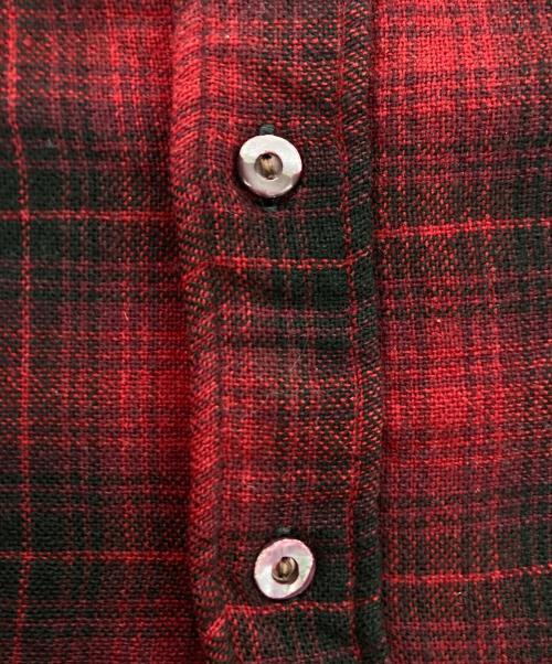 PENDLETON（ペンドルトン）PENDLETON (ペンドルトン) 40's～50's オンブレボードシャツ レッド サイズ:記載なしの古着・服飾アイテム
