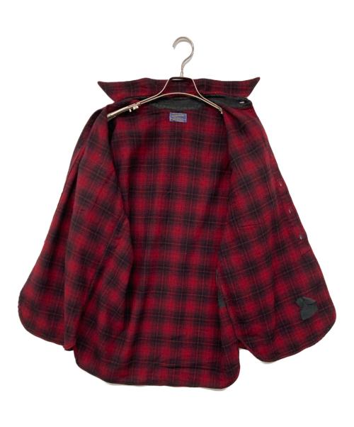 PENDLETON（ペンドルトン）PENDLETON (ペンドルトン) 40's～50's オンブレボードシャツ レッド サイズ:記載なしの古着・服飾アイテム