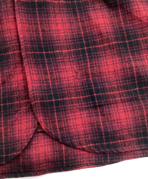 PENDLETON（ペンドルトン）PENDLETON (ペンドルトン) 40's～50's オンブレボードシャツ レッド サイズ:記載なしの古着・服飾アイテム