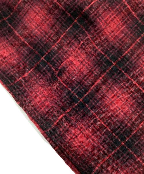 PENDLETON（ペンドルトン）PENDLETON (ペンドルトン) 40's～50's オンブレボードシャツ レッド サイズ:記載なしの古着・服飾アイテム