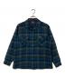 PENDLETON（ペンドルトン）の古着「60's オンブレボードシャツ」｜ブルー