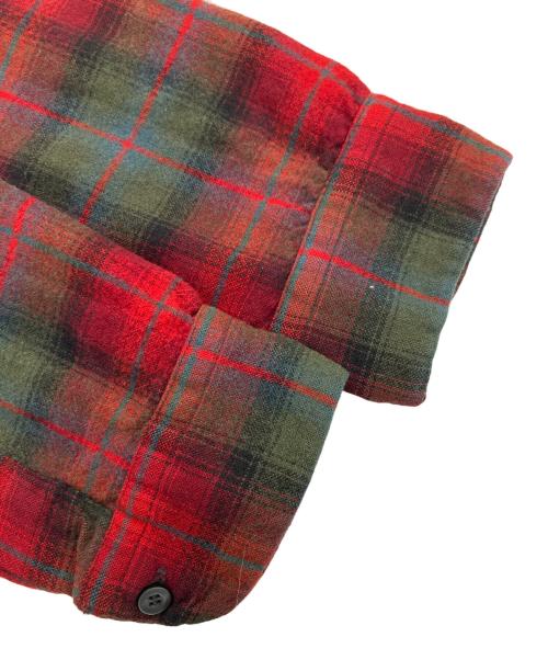 PENDLETON（ペンドルトン）PENDLETON (ペンドルトン) 60's オンブレボードシャツ グリーン×レッド サイズ:Lの古着・服飾アイテム