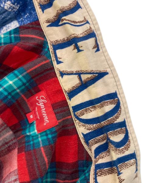 SUPREME（シュプリーム）Supreme (シュプリーム) MLK Zip Up Flannel Shirt / MLK ジップアップ フランネルシャツ マルチカラー サイズ:Mの古着・服飾アイテム