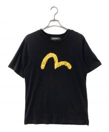 EVISUKURO（エビスクロ）の古着「ロゴグラフィックTee」｜ブラック