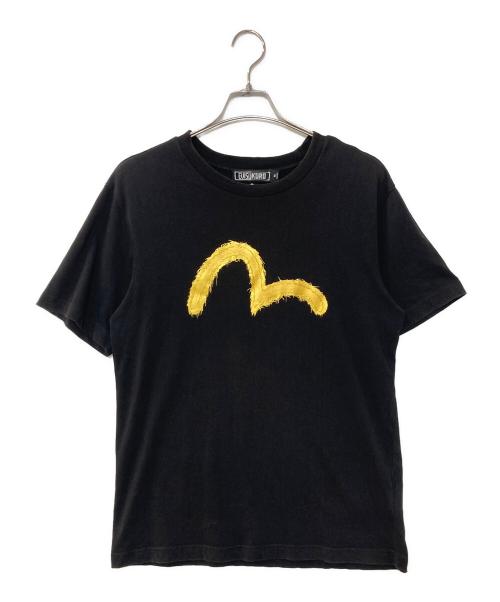 EVISUKURO（エビスクロ）EVISUKURO (エビスクロ) ロゴグラフィックTee ブラック サイズ:Mの古着・服飾アイテム