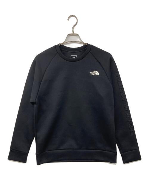 THE NORTH FACE（ザ ノース フェイス）THE NORTH FACE (ザ ノース フェイス) Tech Air Sweat Crew / テックエアースウェットクルー ブラック サイズ:L 未使用品の古着・服飾アイテム