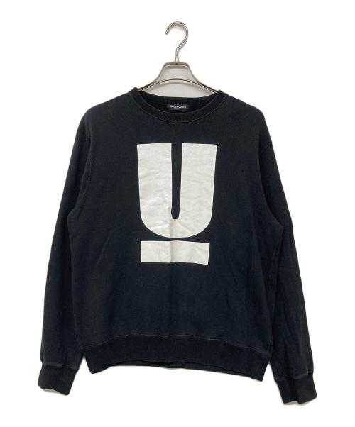UNDERCOVER（アンダーカバー）UNDERCOVER (アンダーカバー) Uロゴスウェット ブラック サイズ:3の古着・服飾アイテム