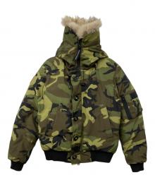CANADA GOOSE（カナダグース）の古着「Labrador Bomber ラブラドール / ダウンジャケット」｜マルチカラー