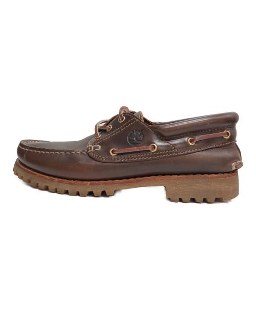 Timberland（ティンバーランド）Timberland (ティンバーランド) Authentic 3 eye classic スリーアイ(3eye) クラシックラグ ブラウン サイズ:26.5の古着・服飾アイテム