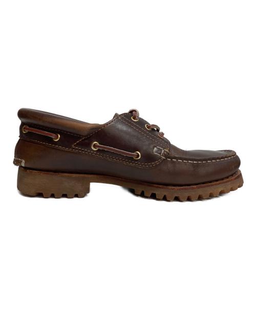 Timberland（ティンバーランド）Timberland (ティンバーランド) Authentic 3 eye classic スリーアイ(3eye) クラシックラグ ブラウン サイズ:26.5の古着・服飾アイテム