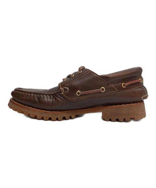Timberland（ティンバーランド）Timberland (ティンバーランド) Authentic 3 eye classic スリーアイ(3eye) クラシックラグ ブラウン サイズ:26.5の古着・服飾アイテム