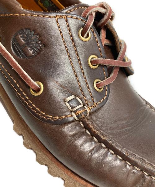 Timberland（ティンバーランド）Timberland (ティンバーランド) Authentic 3 eye classic スリーアイ(3eye) クラシックラグ ブラウン サイズ:26.5の古着・服飾アイテム