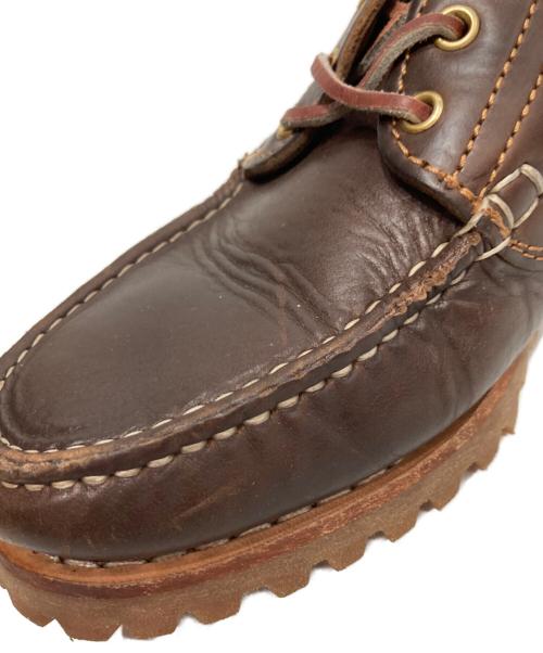Timberland（ティンバーランド）Timberland (ティンバーランド) Authentic 3 eye classic スリーアイ(3eye) クラシックラグ ブラウン サイズ:26.5の古着・服飾アイテム