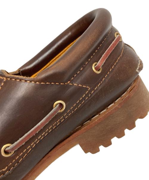 Timberland（ティンバーランド）Timberland (ティンバーランド) Authentic 3 eye classic スリーアイ(3eye) クラシックラグ ブラウン サイズ:26.5の古着・服飾アイテム