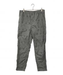 THE NORTH FACE（ザ ノース フェイス）の古着「Paisley Embroidery Shirred Waist Pants ナイロンパンツ」｜グレー