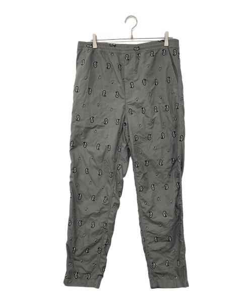 THE NORTH FACE（ザ ノース フェイス）THE NORTH FACE (ザ ノース フェイス) Paisley Embroidery Shirred Waist Pants ナイロンパンツ グレー サイズ:34の古着・服飾アイテム