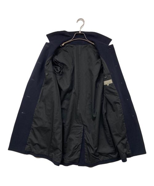 MARGARET HOWELL（マーガレットハウエル）MARGARET HOWELL (マーガレットハウエル) SOFT WOOL COAT ソフトフリースコート ネイビー サイズ:1の古着・服飾アイテム