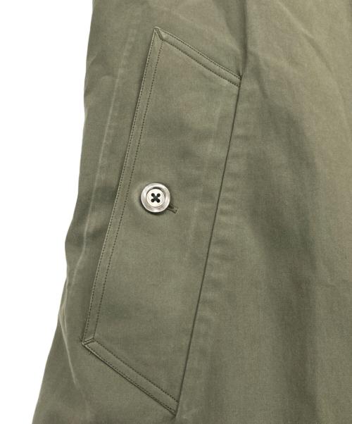 MARGARET HOWELL（マーガレットハウエル）MARGARET HOWELL (マーガレットハウエル) コットンステンカラーコート オリーブ サイズ:1の古着・服飾アイテム