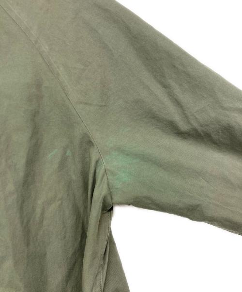 MARGARET HOWELL（マーガレットハウエル）MARGARET HOWELL (マーガレットハウエル) コットンステンカラーコート オリーブ サイズ:1の古着・服飾アイテム