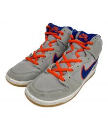 NIKE（ナイキ）の古着「Dunk High "Rush Blue and Team Orange/New York Mets" / ダンク ハイ "ラッシュ ブルー アンド チーム オレンジ/ニューヨーク メッツ"」｜グレー