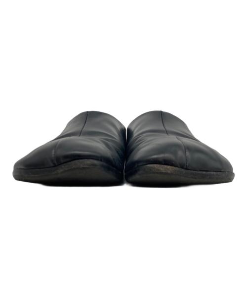 MM6 Maison Margiela（エムエムシックスメゾンマルジェラ）MM6 Maison Margiela (エムエムシックスメゾンマルジェラ) アナトミックバブーシュ レザーシューズ ブラック サイズ:42の古着・服飾アイテム