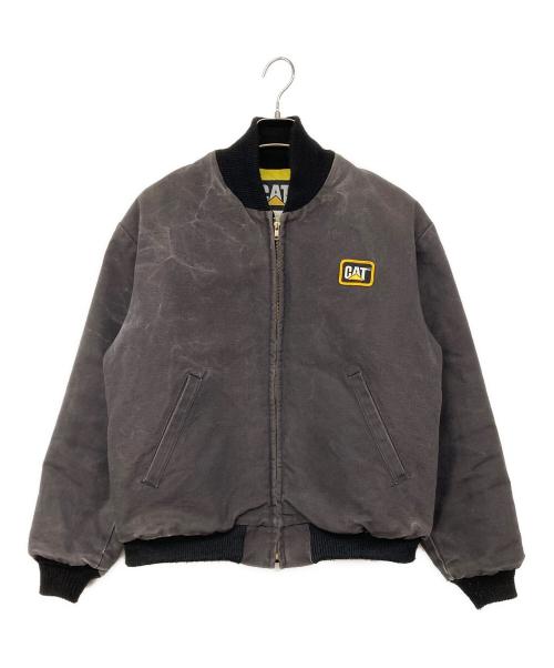 USED（ユーズド）USED (ユーズド) 90's ダック ボンバージャケット CAT  ブラック サイズ:不明の古着・服飾アイテム