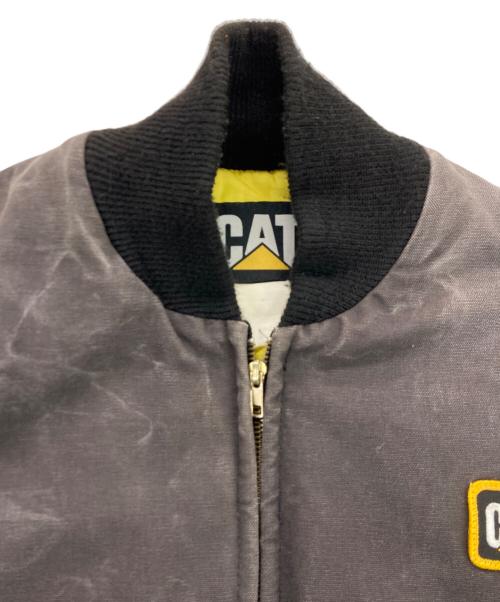 USED（ユーズド）USED (ユーズド) 90's ダック ボンバージャケット CAT  ブラック サイズ:不明の古着・服飾アイテム