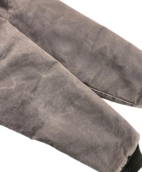 USED（ユーズド）USED (ユーズド) 90's ダック ボンバージャケット CAT  ブラック サイズ:不明の古着・服飾アイテム