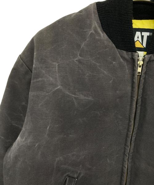 USED（ユーズド）USED (ユーズド) 90's ダック ボンバージャケット CAT  ブラック サイズ:不明の古着・服飾アイテム