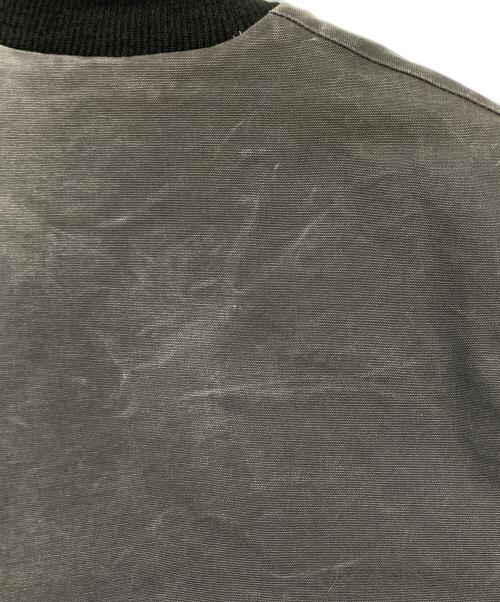 USED（ユーズド）USED (ユーズド) 90's ダック ボンバージャケット CAT  ブラック サイズ:不明の古着・服飾アイテム