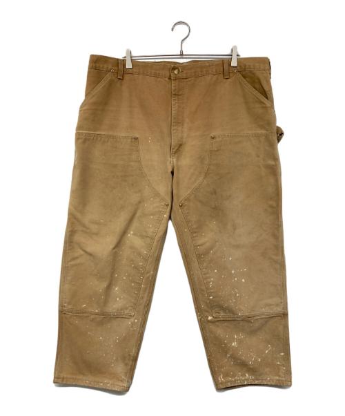 CarHartt（カーハート）CarHartt (カーハート) 90s ダブルニーパンツ ベージュ サイズ:46×28の古着・服飾アイテム