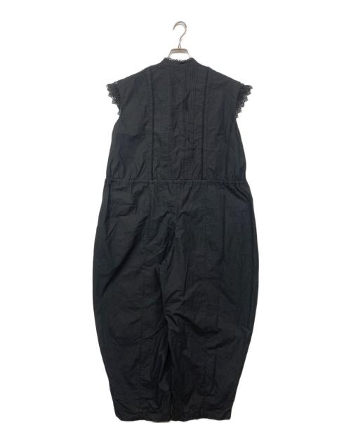 Curensology（カレンソロジー）Curensology (カレンソロジー) コットンレースオールインワン ブラック サイズ:Fの古着・服飾アイテム