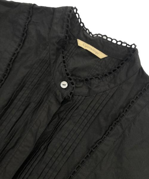 Curensology（カレンソロジー）Curensology (カレンソロジー) コットンレースオールインワン ブラック サイズ:Fの古着・服飾アイテム