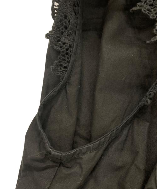 Curensology（カレンソロジー）Curensology (カレンソロジー) コットンレースオールインワン ブラック サイズ:Fの古着・服飾アイテム