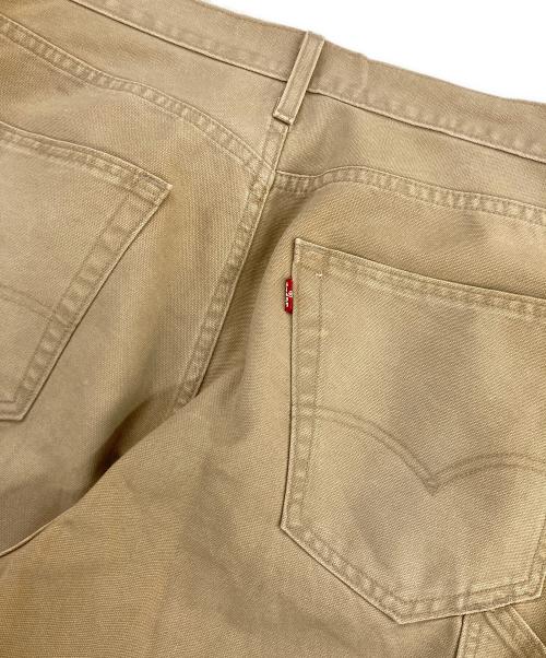 LEVI'S（リーバイス）LEVI'S (リーバイス) ダブルニーペインターパンツ ベージュ サイズ:W32L30の古着・服飾アイテム