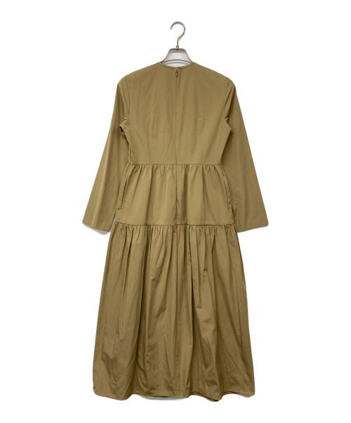 CLANE（クラネ）CLANE (クラネ) TIERED ONE PIECE / ティアードワンピース ベージュ サイズ:1の古着・服飾アイテム