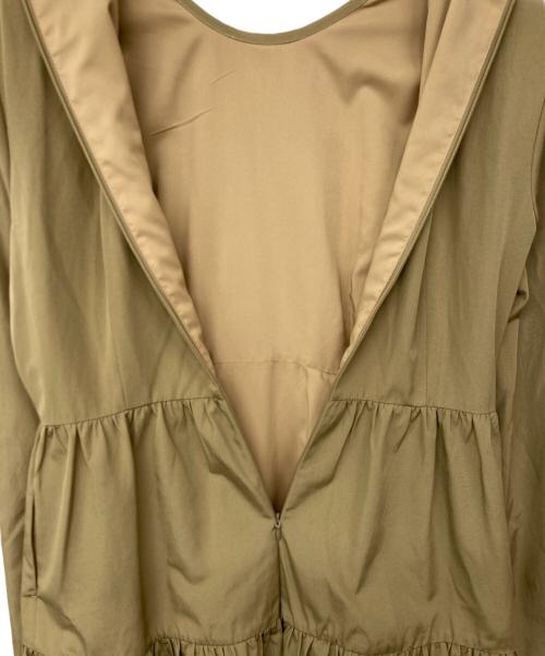 CLANE（クラネ）CLANE (クラネ) TIERED ONE PIECE / ティアードワンピース ベージュ サイズ:1の古着・服飾アイテム