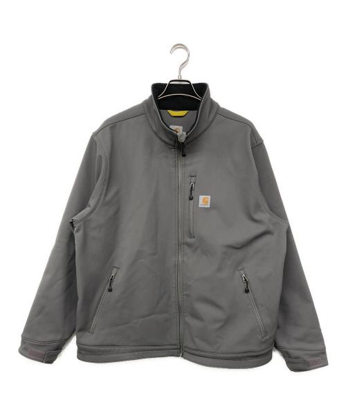 CarHartt（カーハート）CarHartt (カーハート) RAIN DEFENDER / レインディフェンダー ソフトシェルジャケット グレー サイズ:2XLの古着・服飾アイテム