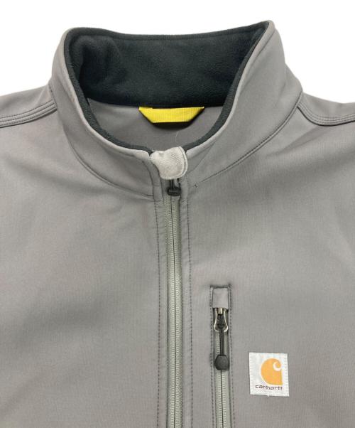 CarHartt（カーハート）CarHartt (カーハート) RAIN DEFENDER / レインディフェンダー ソフトシェルジャケット グレー サイズ:2XLの古着・服飾アイテム