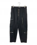 PHINGERINフィンガリン）の古着「RIPSTOP FLIGHT PANTS / リップストップフライトパンツ」｜ブラック