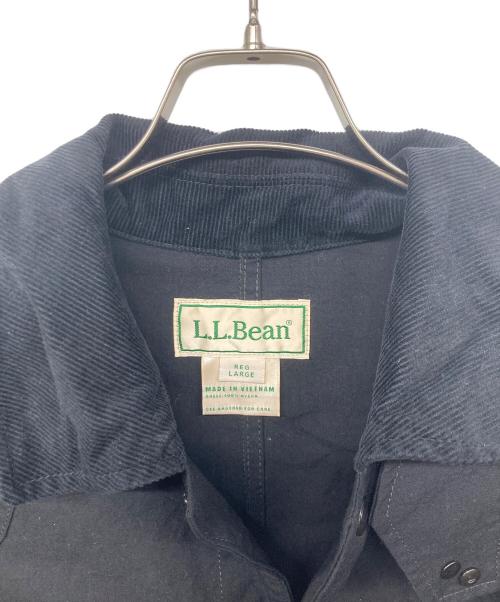 L.L.Bean（エルエルビーン）L.L.Bean (エルエルビーン) Beans' Long Field Coat ロングコート ブラック サイズ:Lの古着・服飾アイテム