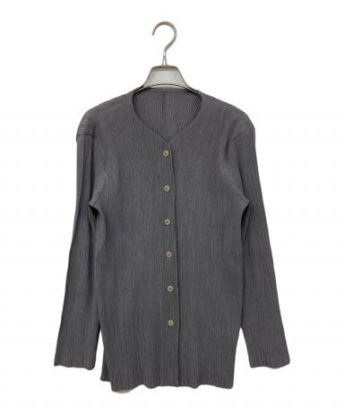 中古・古着通販】ISSEY MIYAKE (イッセイミヤケ) プリーツカーディガン