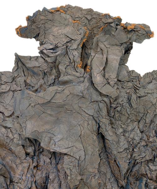 ISSEY MIYAKE（イッセイミヤケ）ISSEY MIYAKE (イッセイミヤケ) 99AW 変形プリーツカットソー グレー サイズ:Mの古着・服飾アイテム