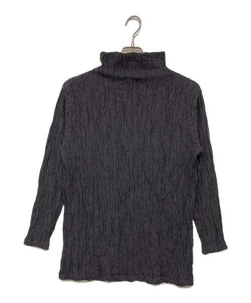 JURGEN LEHL（ヨーガンレール）JURGEN LEHL (ヨーガンレール) プリーツカットソー プリーツスカート セットアップ グレー サイズ:Mの古着・服飾アイテム