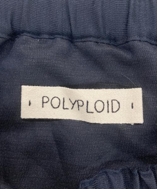 POLYPLOID（ポリプロイド）POLYPLOID (ポリプロイド) OVER PANTS C / オーバーパンツ C ネイビー サイズ:4の古着・服飾アイテム