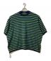 is-ness（イズネス）の古着「BALLOON T-SHIRT」｜ネイビー×グリーン