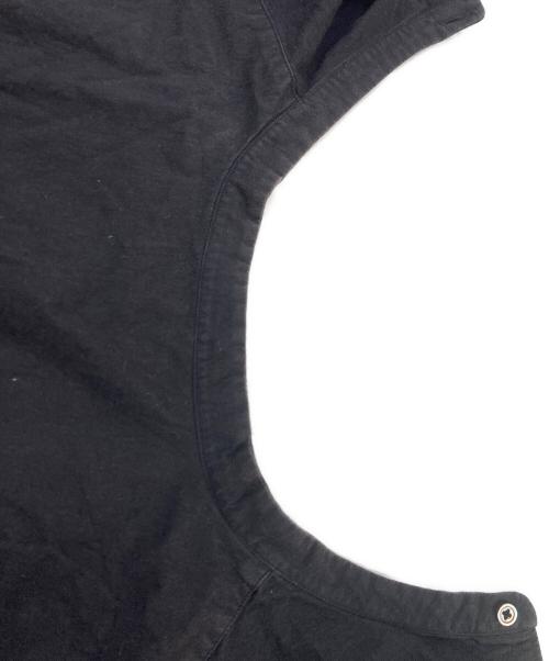 Graphpaper（グラフペーパー）Graphpaper (グラフペーパー) Oxford L/S Oversized Band Collar Shirt バンドカラーシャツ ブラック サイズ:記載なしの古着・服飾アイテム